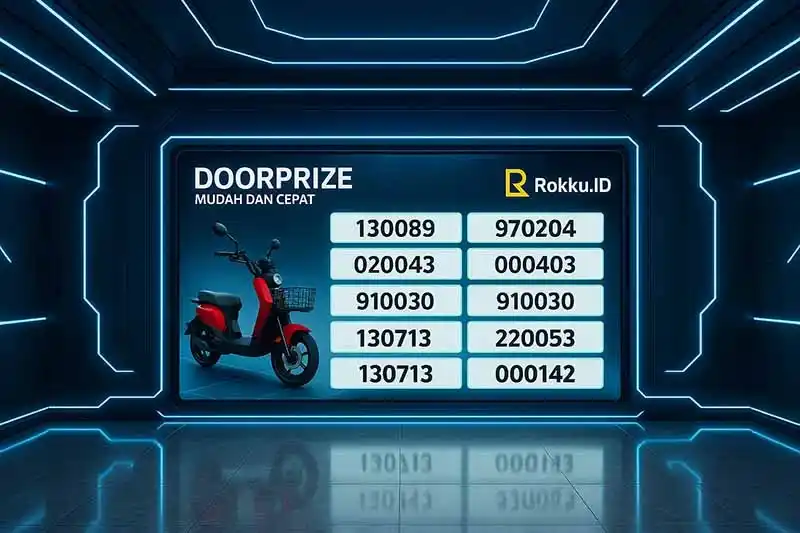 Aplikasi Doorprize Pengacakan Undian